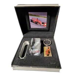 Paul Jardin THE CODE Set Keychain, Glass Cube, Racing Pic, Box *NO WATCH*